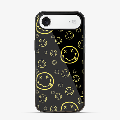 Smiley Black iPhone Air Case