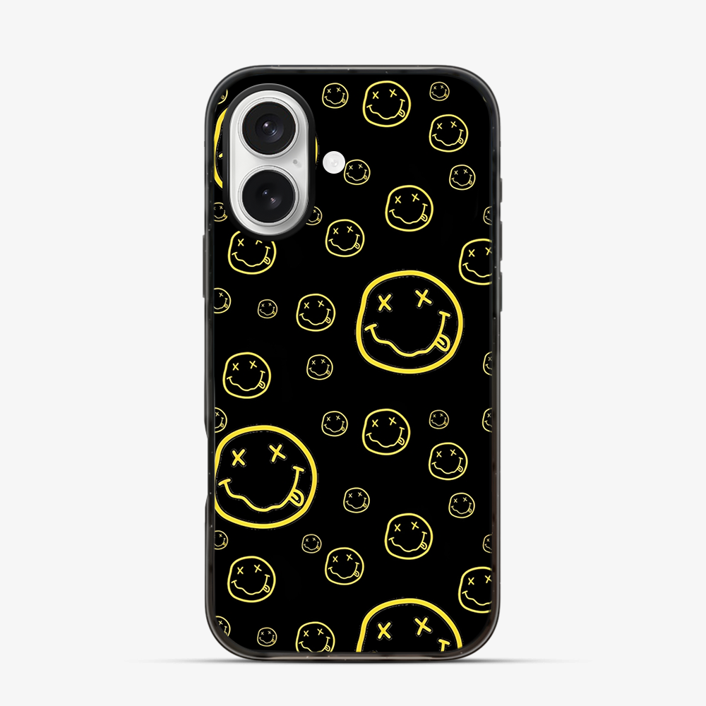 Smiley Black iPhone 17 Case