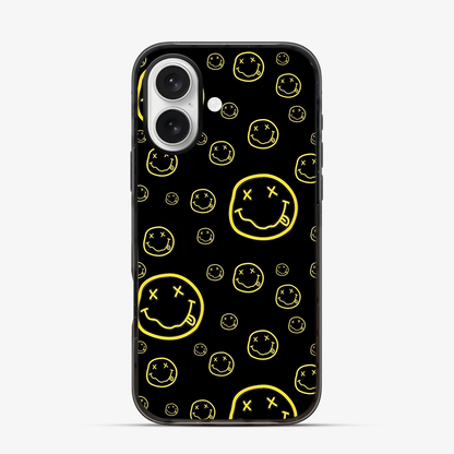 Smiley Black iPhone 17 Case