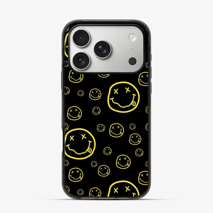 Smiley Black iPhone 17 Pro Max Case