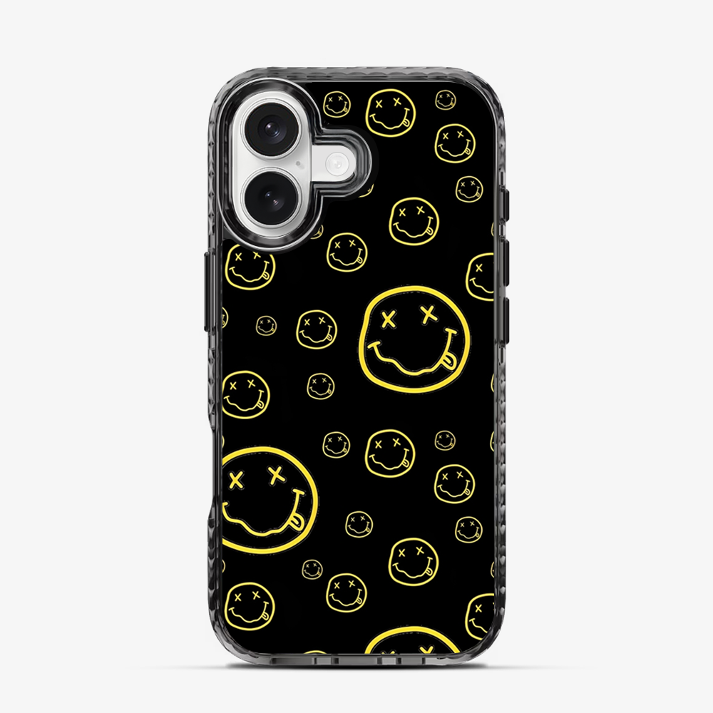 Smiley Black iPhone 17 Case