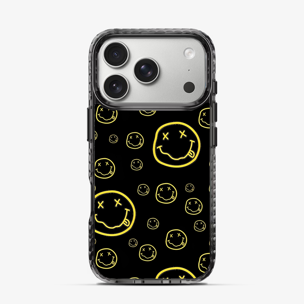 Smiley Black iPhone 17 Pro Max Case