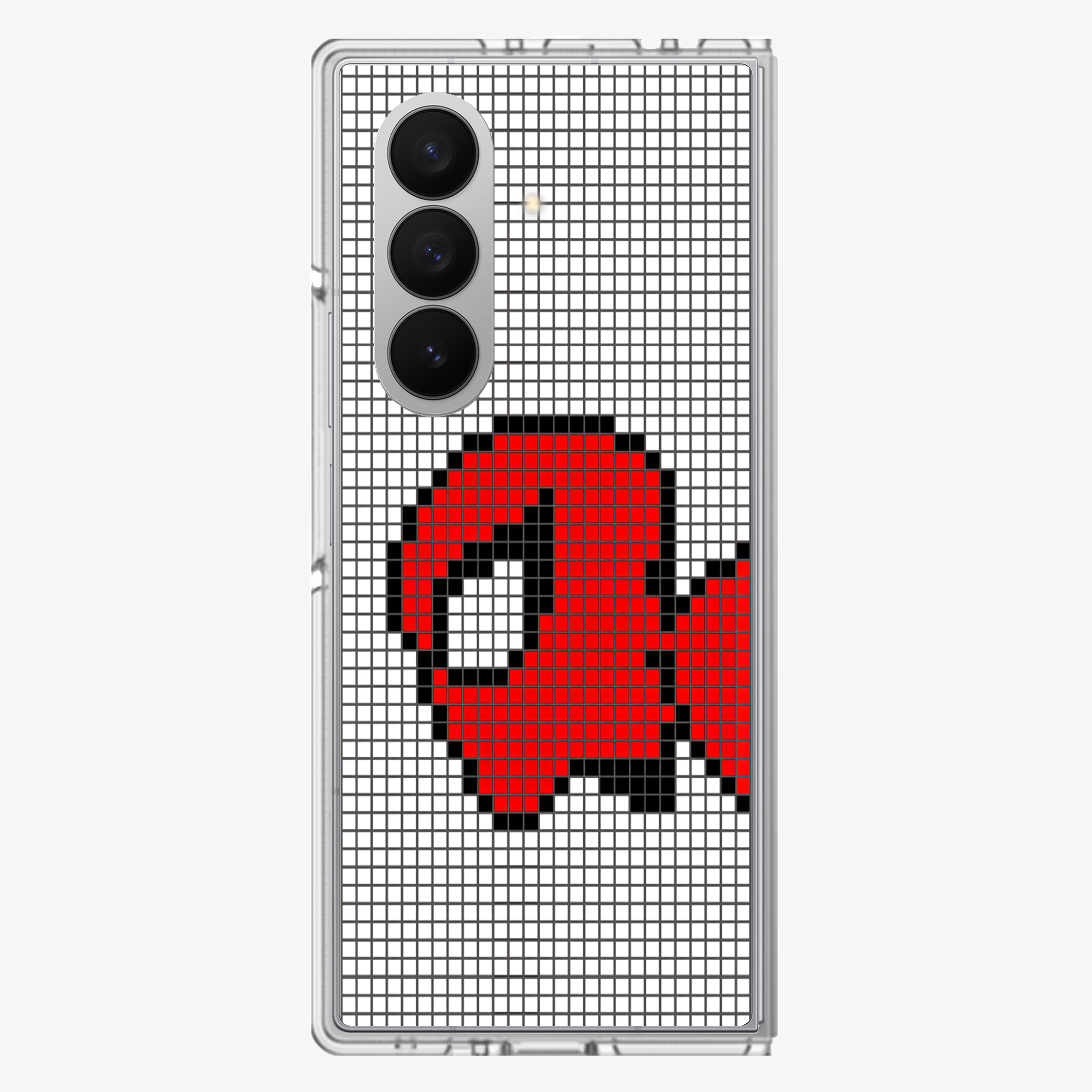 Spiderman Pixelized Samsung Z Fold Phone Case