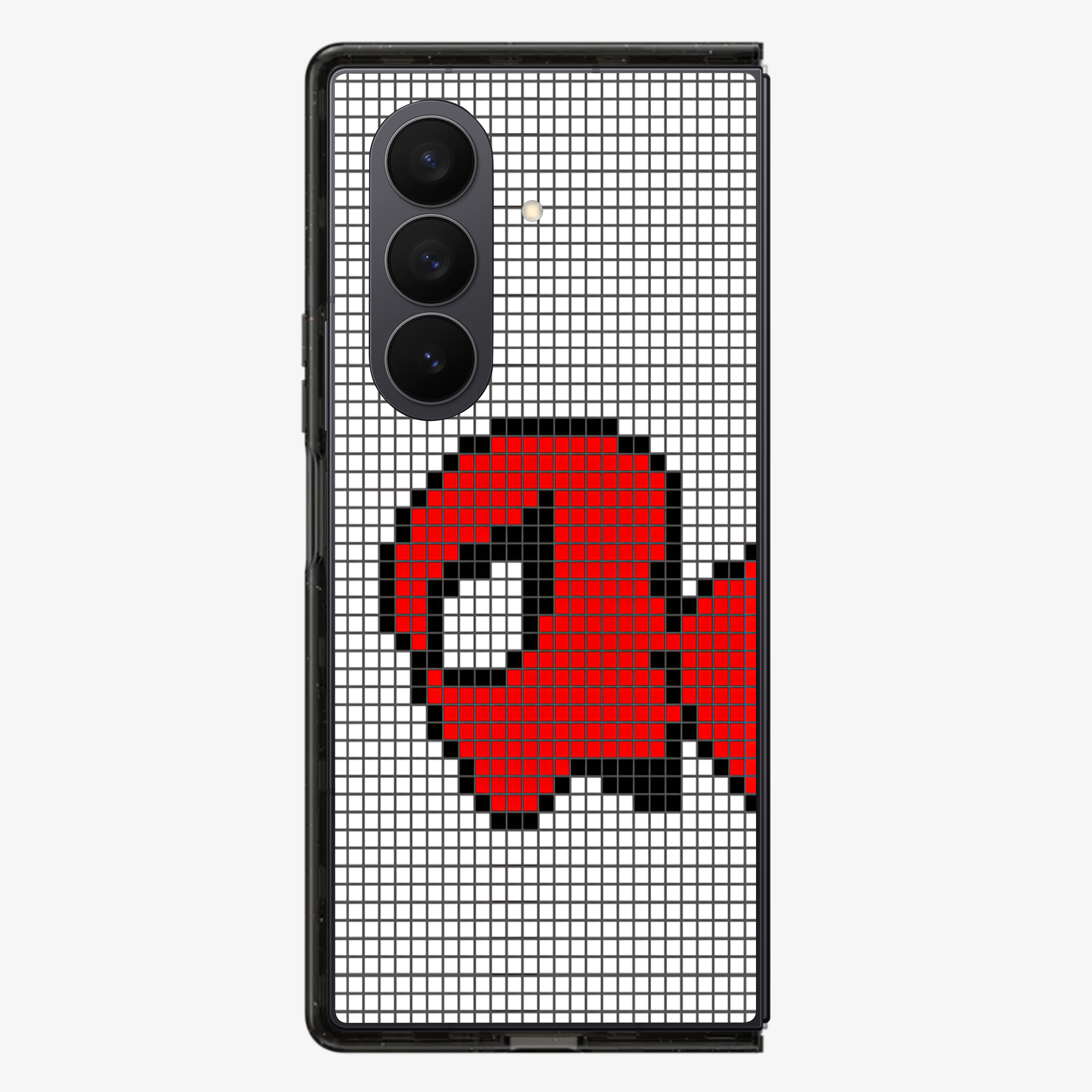 Spiderman Pixelized Samsung Z Fold Phone Case