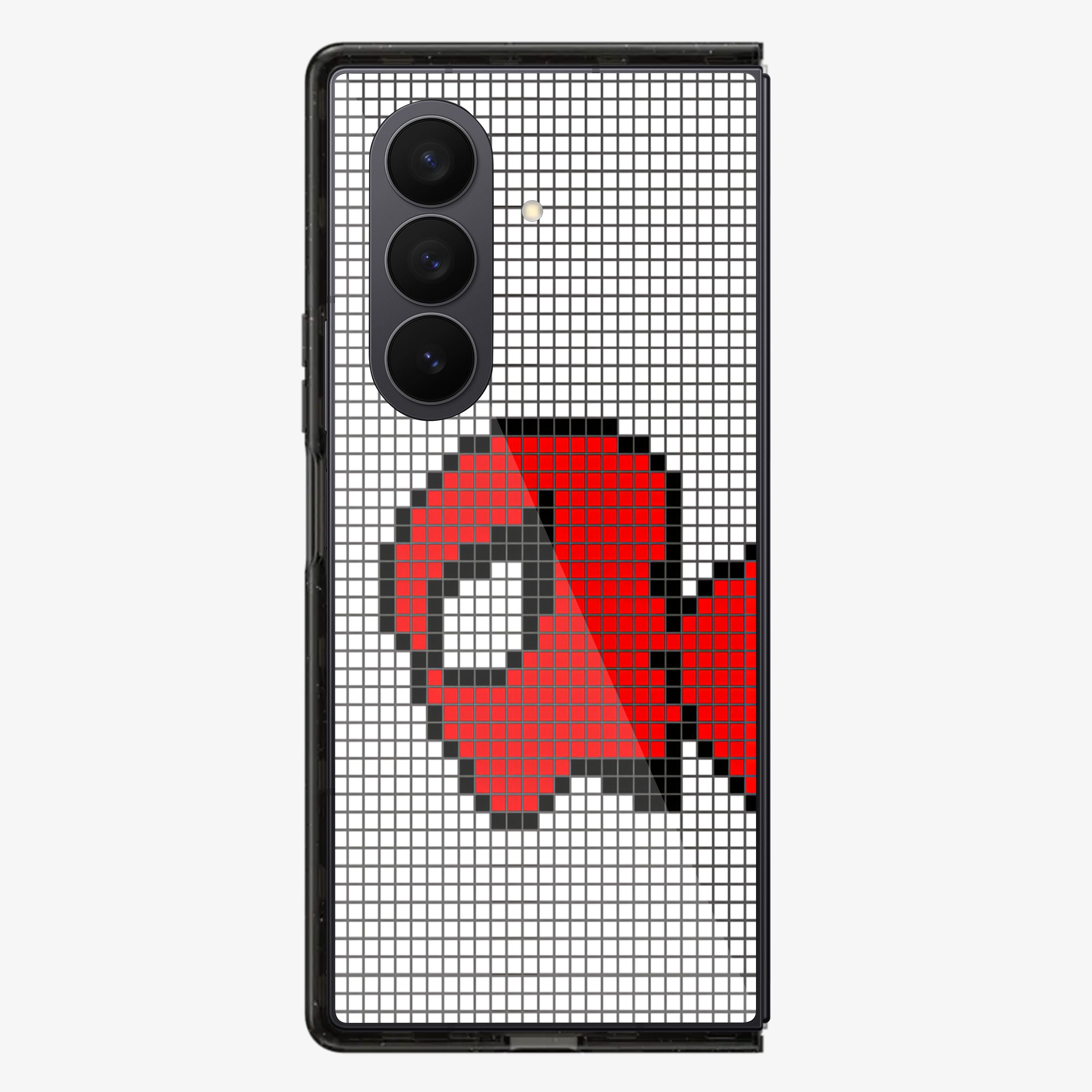 Spiderman Pixelized Samsung Z Fold Phone Case