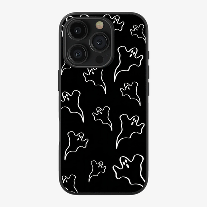 Spooky Phone Case Clear Silicone Case