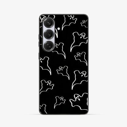 Spooky Samsung Phone Case Clear Silicone Case