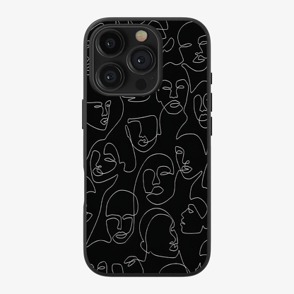 Art Design Phone Case | Two Clear Silicone Case