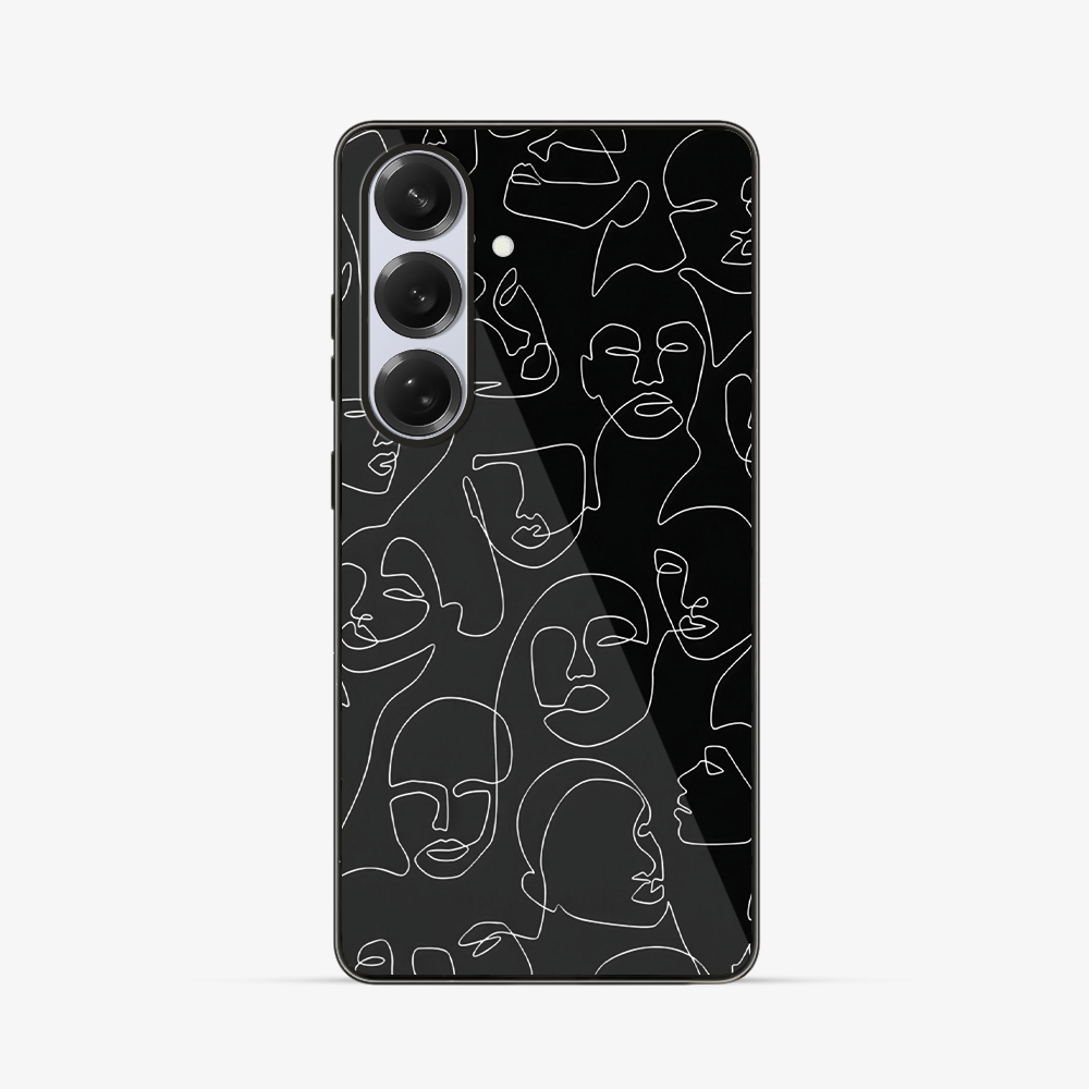 Art Design Samsung Phone Case | Two Glass Case