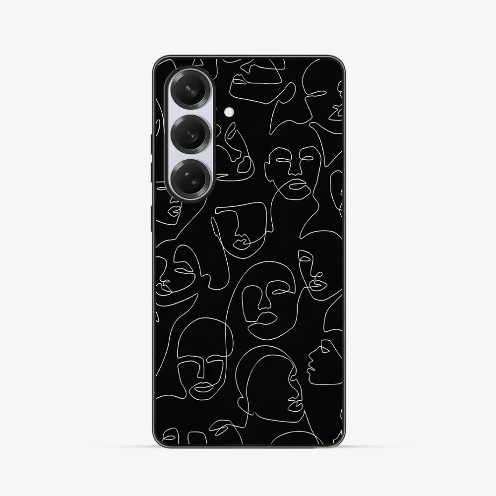 Art Design Samsung Phone Case | Two Clear Silicone Case