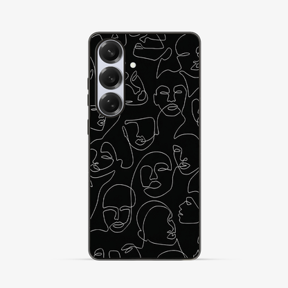 Art Design Samsung Phone Case | Two Clear Silicone Case