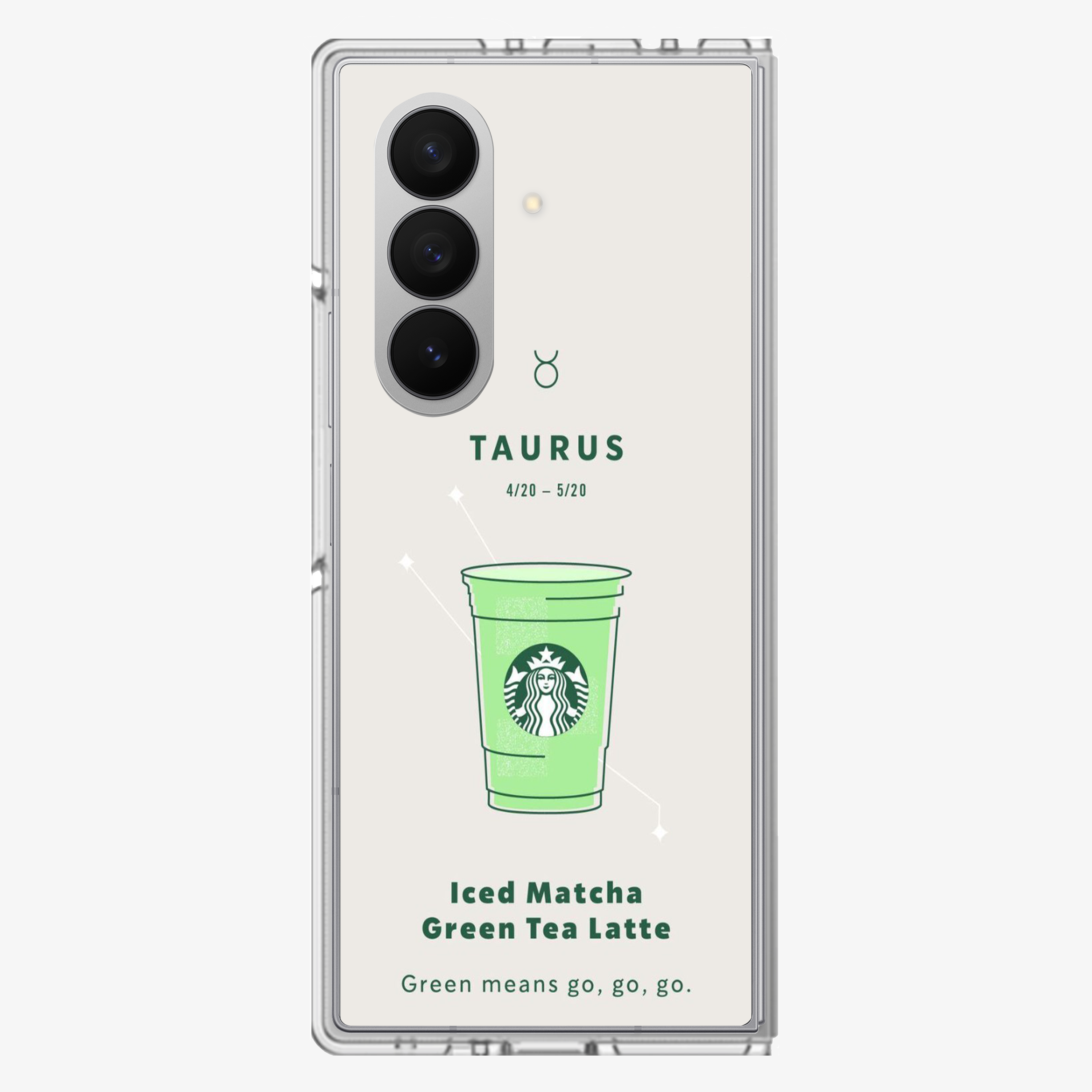 Taurus | Starbucks Samsung Z Fold Phone Case