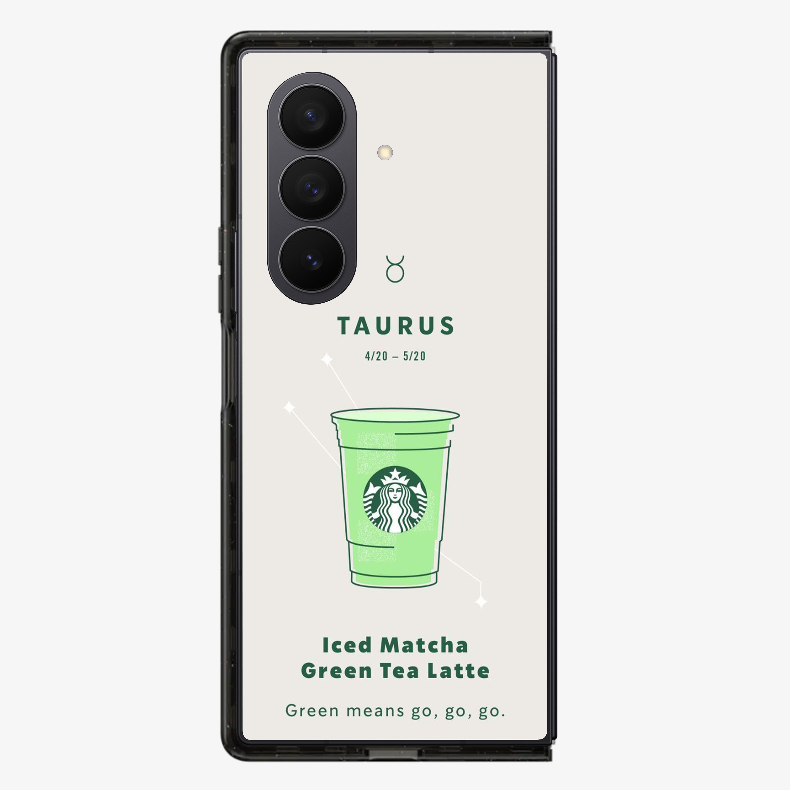 Taurus | Starbucks Samsung Z Fold Phone Case