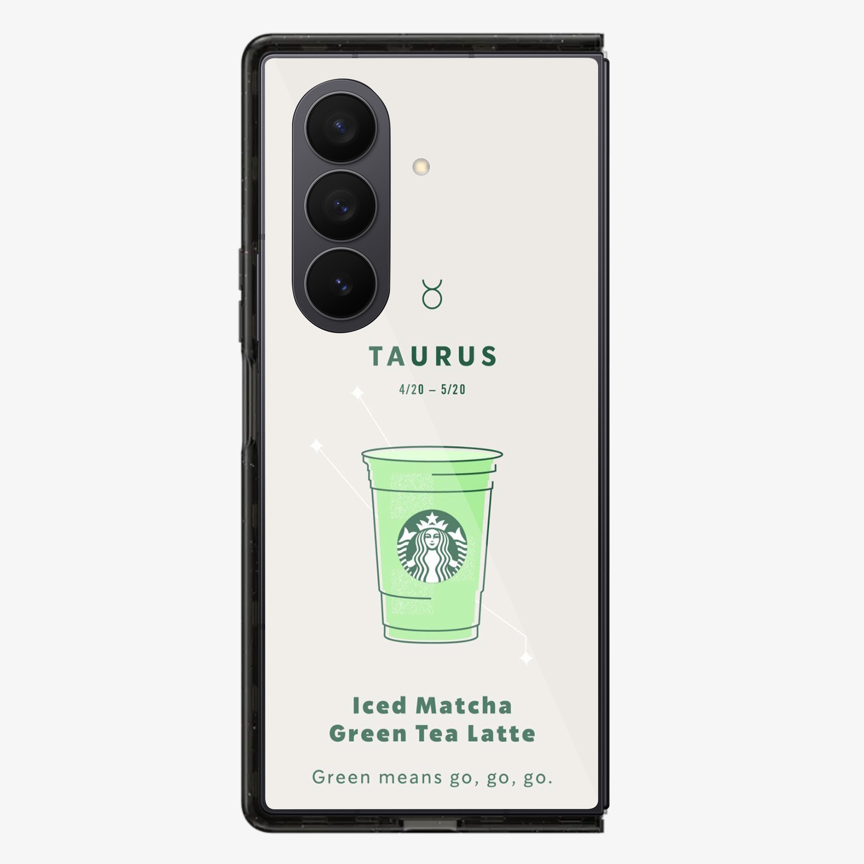 Taurus | Starbucks Samsung Z Fold Phone Case