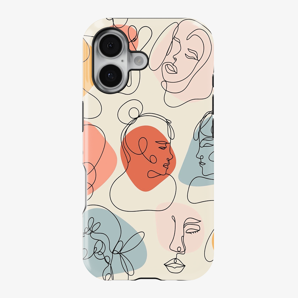 Art Design Face Phone Case