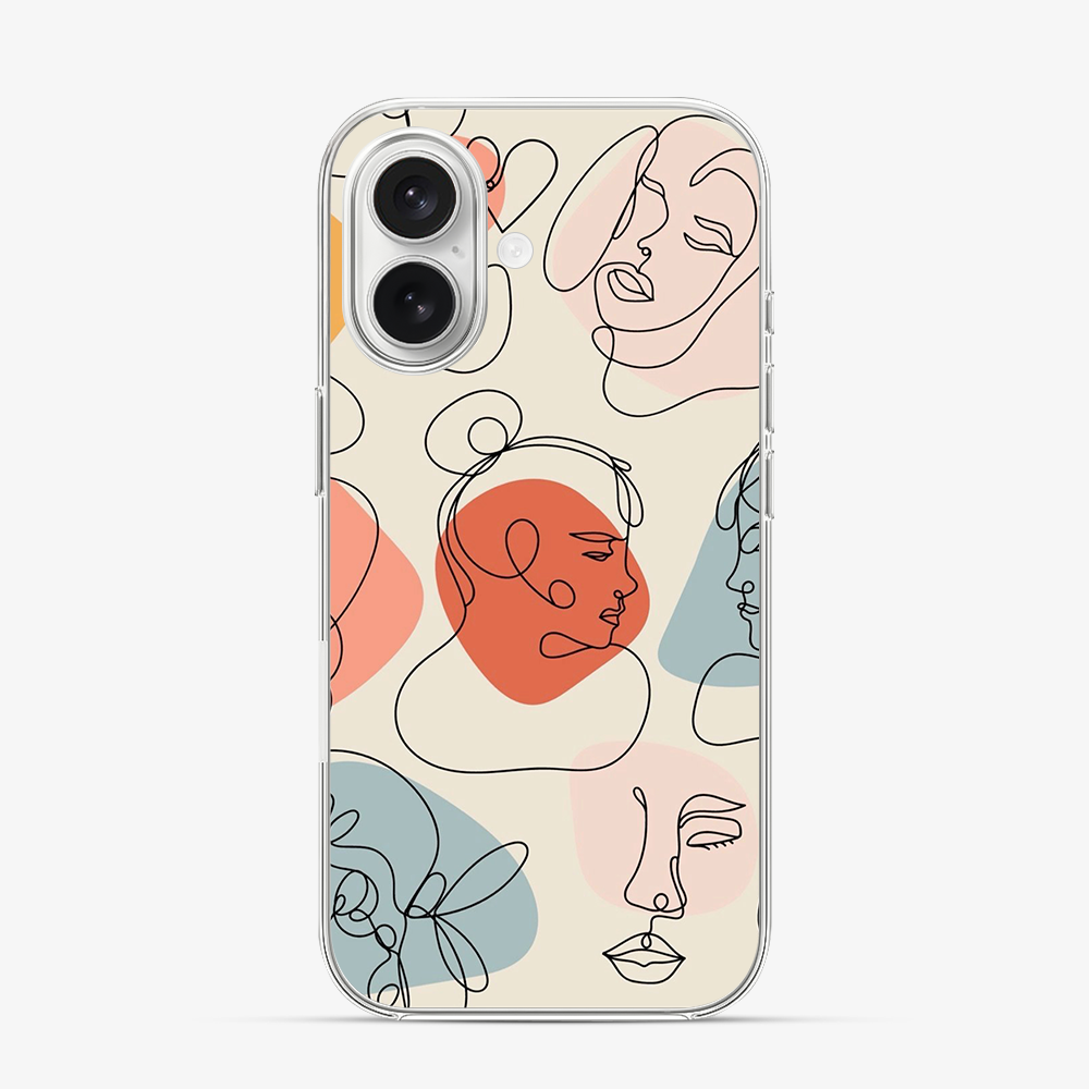 Art Design Face iPhone 17 Case