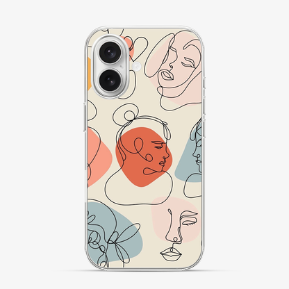 Art Design Face iPhone 17 Case