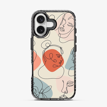 Art Design Face iPhone 17 Case