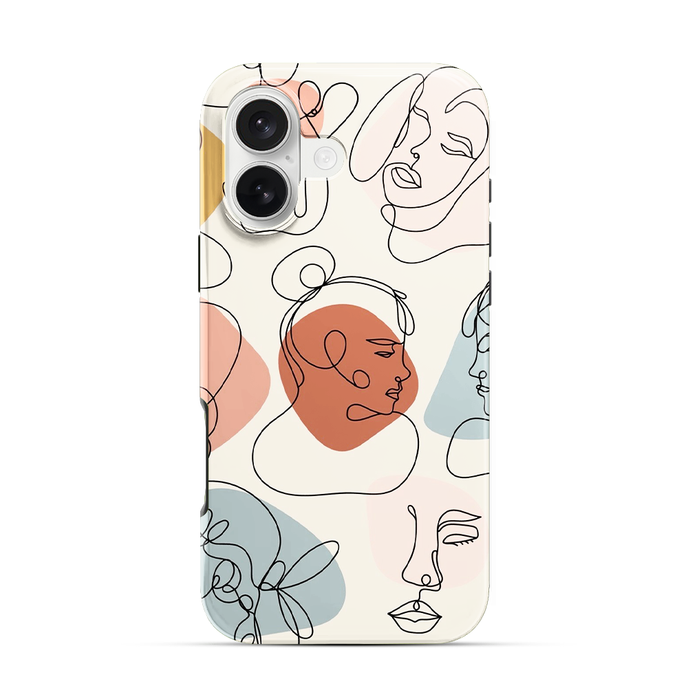 Art Design Face iPhone 17 Case