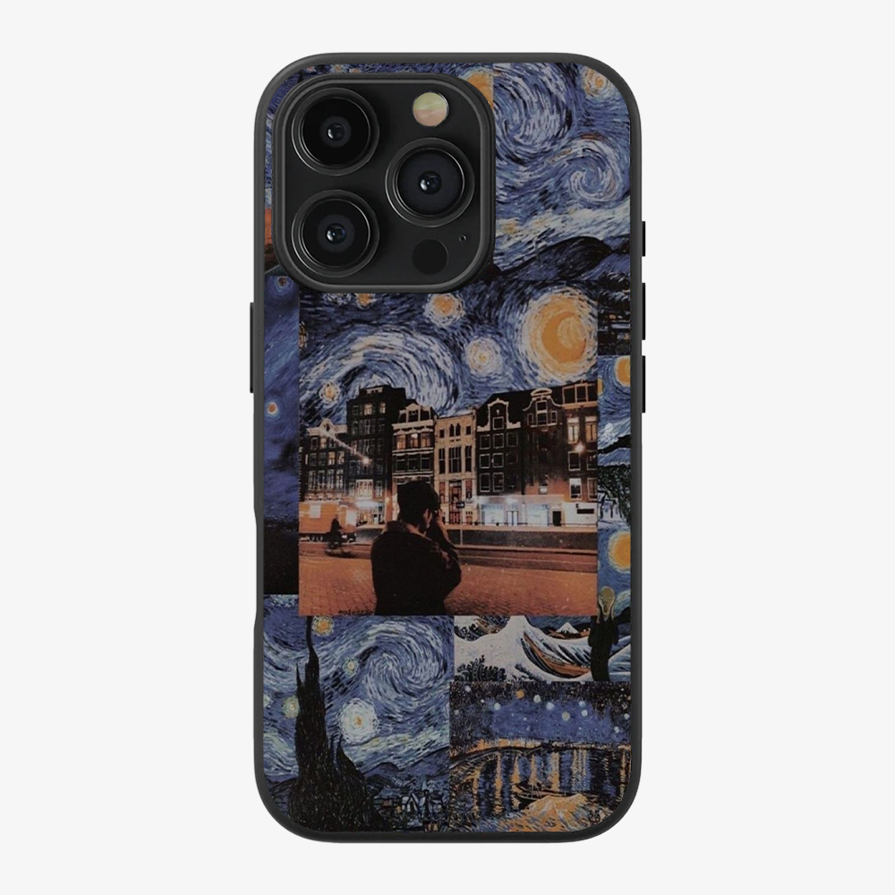 Under Starry Night Phone Case Clear Silicone Case