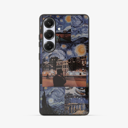 Under Starry Night Samsung Phone Case Glass Case