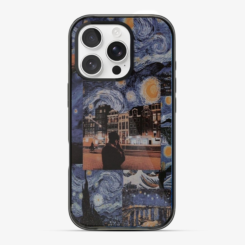 Under Starry Night Phone Case Anti Yellow Silicone Case