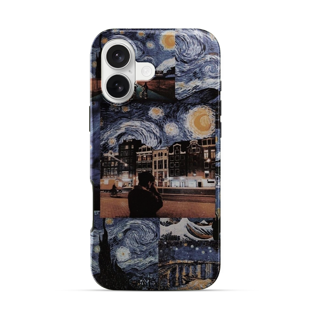 Under Starry Night iPhone 16 Case