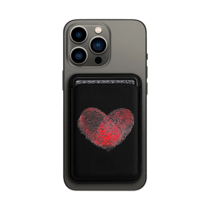 Thumbprint Heart's MagSafe Wallet
