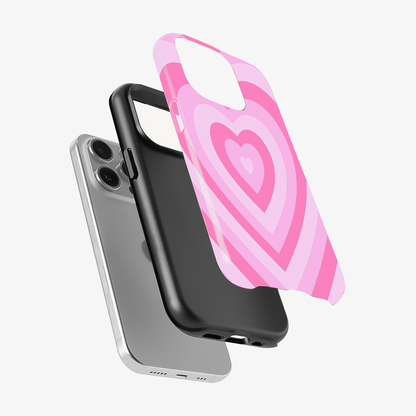 Y2K Pink Hearts Phone Case