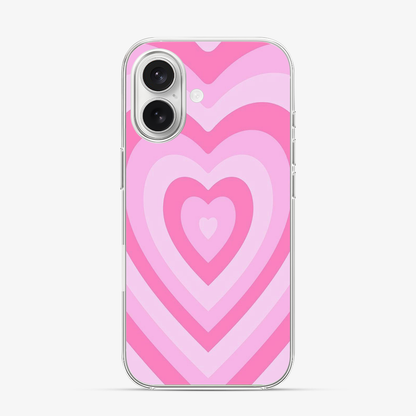 Y2K Pink Hearts iPhone 17 Case