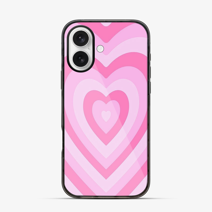 Y2K Pink Hearts iPhone 17 Case