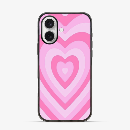 Y2K Pink Hearts iPhone 17 Case