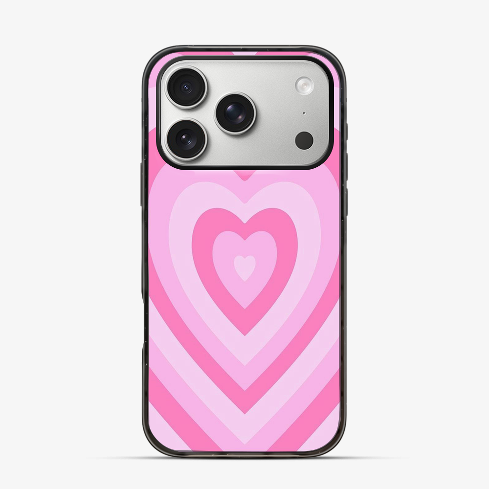 Y2K Pink Hearts iPhone 17 Pro Max Case