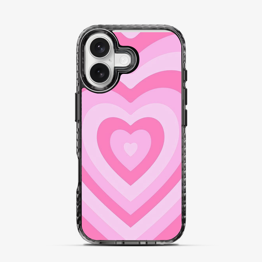 Y2K Pink Hearts iPhone 17 Case
