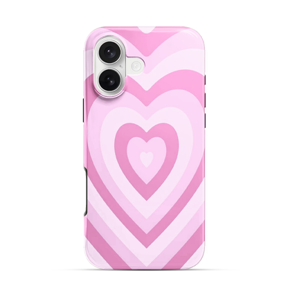 Y2K Pink Hearts iPhone 17 Case