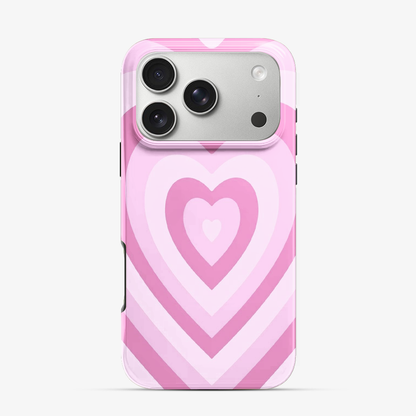 Y2K Pink Hearts iPhone 17 Pro Max Case