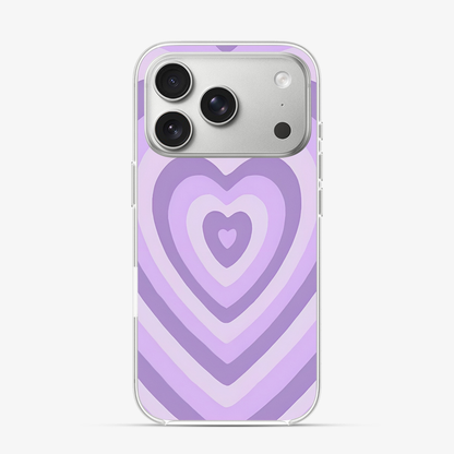 Y2K Purple Hearts iPhone 17 Pro Max Case