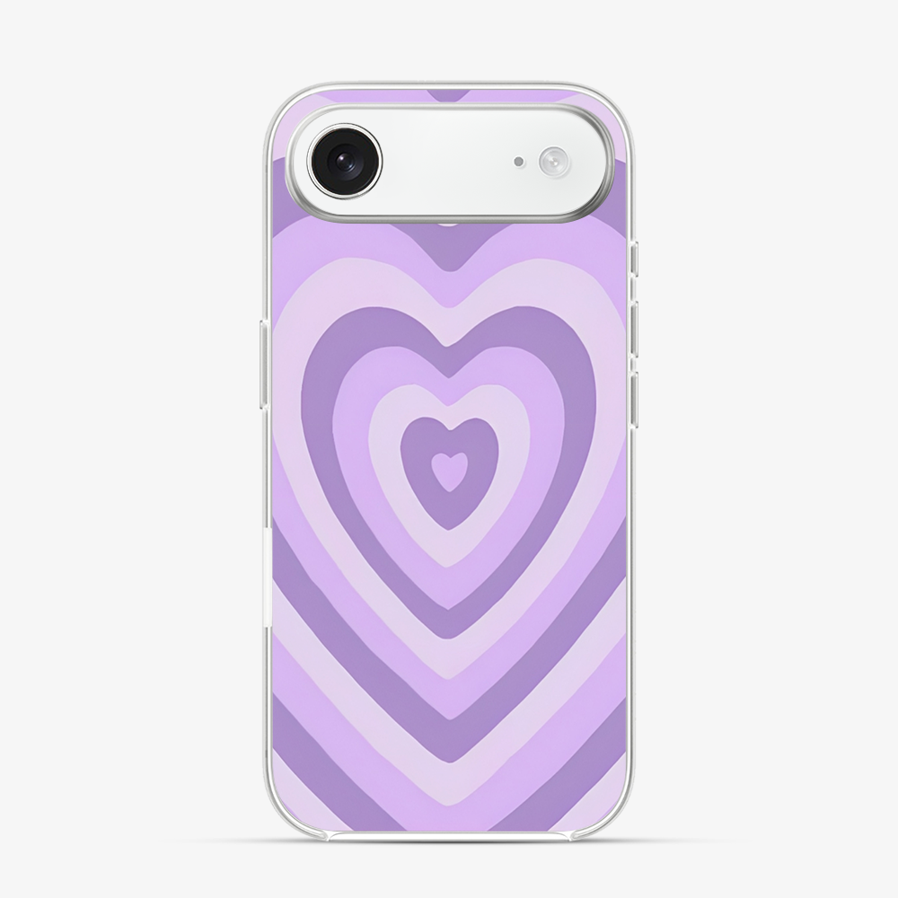 Y2K Purple Hearts iPhone Air Case
