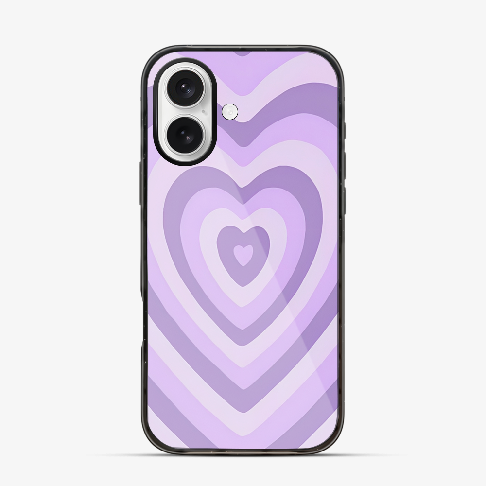 Y2K Purple Hearts iPhone 17 Case