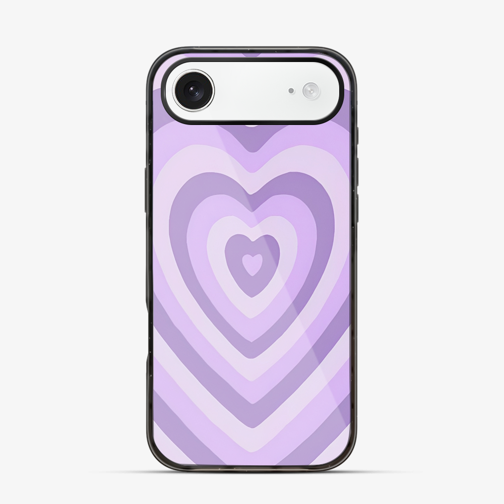 Y2K Purple Hearts iPhone Air Case
