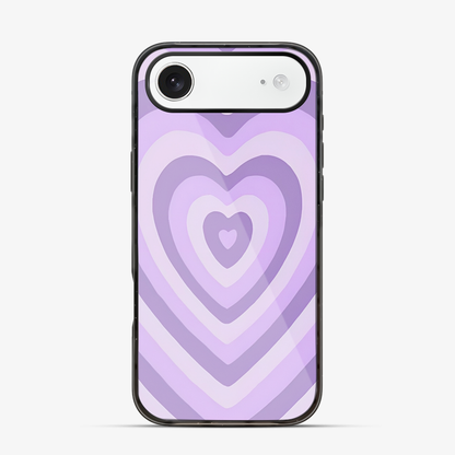 Y2K Purple Hearts iPhone Air Case