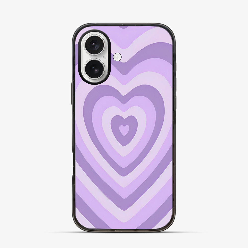 Y2K Purple Hearts iPhone 17 Case