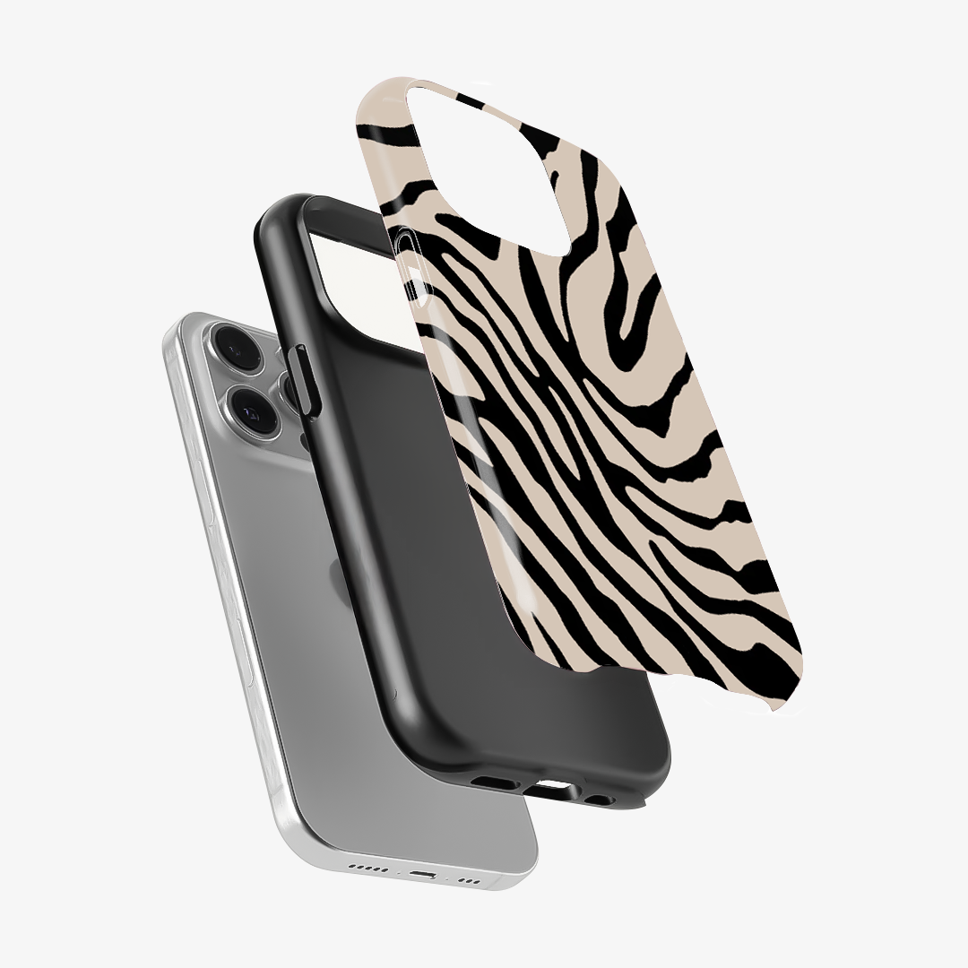 Zebra Phone Case | Tan
