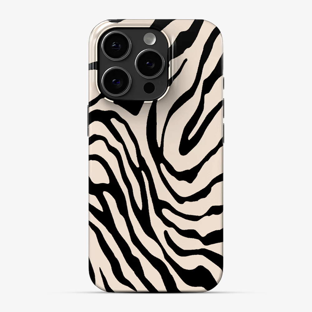 Zebra Phone Case | Tan