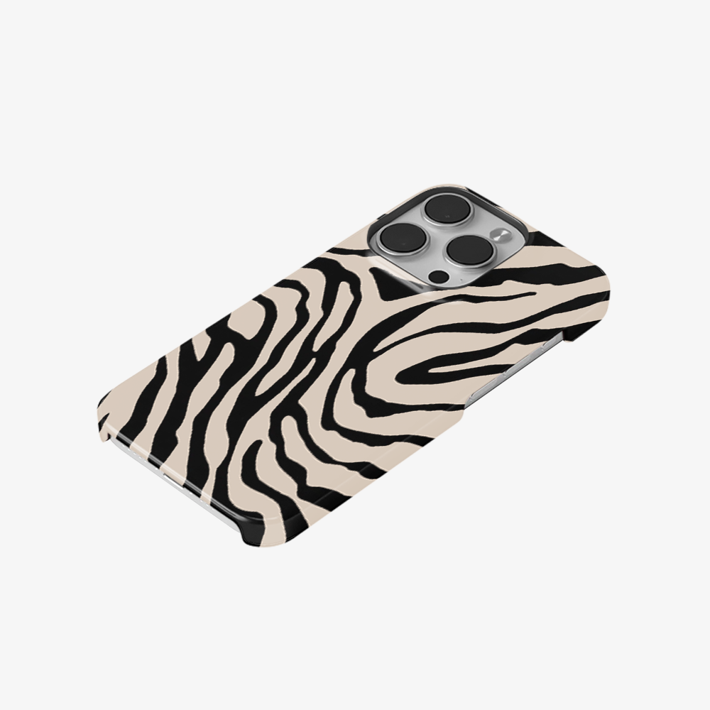Zebra Phone Case | Tan