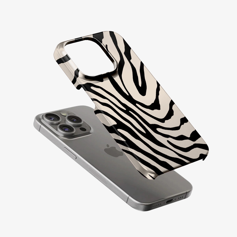 Zebra Phone Case | Tan