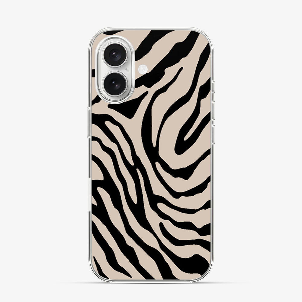 Zebra | Tan iPhone 17 Case