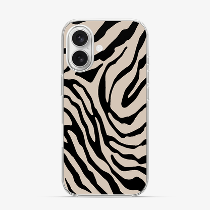 Zebra | Tan iPhone 17 Case