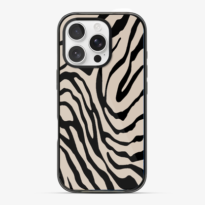 Zebra Phone Case | Tan Anti Yellow Silicone Case