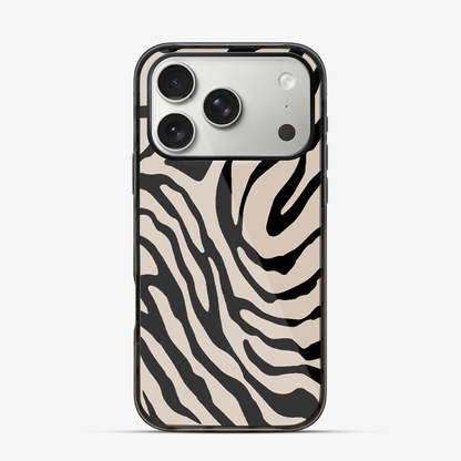 Zebra | Tan iPhone 17 Pro Max Case